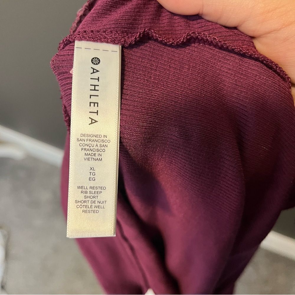 Athleta Well Rested Rib Sleep Short - Picture 8 of 14